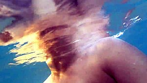 Unstoppable Public Beach Fuck with Underwater Blowjob Action