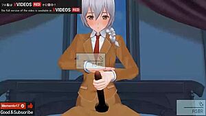 uncensored anime tessa handjob hentai cartoon