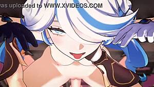 Genshin Impact Hentai Scene 23 With Intense Action!