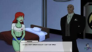 Asian cheerleader gets fingered by Cheshire in DC Comics