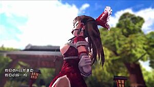 Reim Touhou Pinkcat In 3D Cartoon