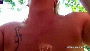 Swallowing bitch used publicly