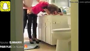 Neighbor fucks me in kitchen?