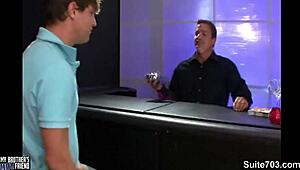 Sexy Gay Gets Ass Licked And Banged Hard