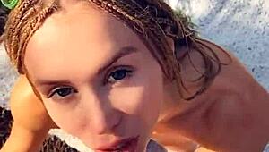 Mia Bandini jebana dupe do usta i krempaj u šumi