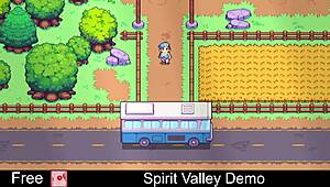 Emotional journey in spirit valley demo featuring anime hentai game elements