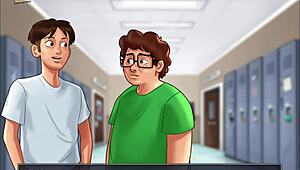 i explore summertime saga 202 in erotic cartoon world