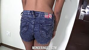 man, my fertile asian breeder got creampied and plugged tight