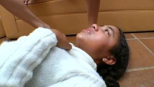 Lesbian piss domination with intense facesitting action