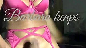 shemale barbara kenps dominates as top and bottom in wild full sex video.