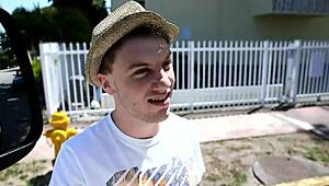 Hey, check out this rough gay sex scene