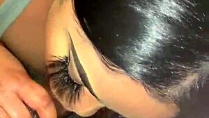 Neighbor came over to watch a movie but i drained his dick instead.