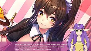 Sexy Ninja Maid in Ninnin Days Part 4 Serves Master with Hentai Action