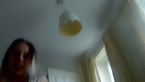 stepdaughter samantha flair receives a huge load on her hot body from father-in-law