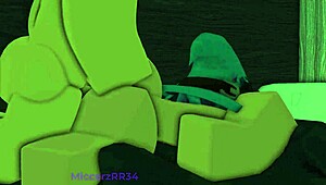 Roblox game called Rggsfbs 2 with anime-style adult content