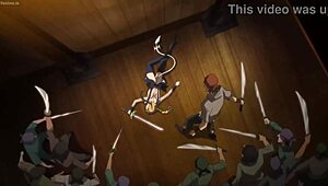 Anime Queens Blade vanquished queens fanservice compilation