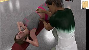 A Wife And Stepmother, 38, Show Off Big Tits In Teen Blonde Action 😍