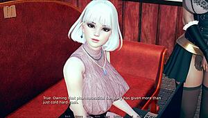 polyturnon 3 in 3d porn game with sexy outfit and curvy boobs