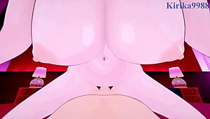 I'm Minami Fuyuki, experiencing intense creampie in this hentai.