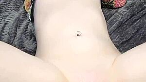 Portrait Amateur Getting Machine Fucked in Close-Up POV