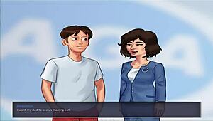 Summer Time Saga Uncensored Part 7 Featuring Busty Characters in Anime Style