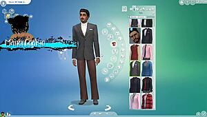 sims 4 wicked mod fun with curvy neighbor in hot hentai outfit