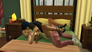 Alternative couple fuck and cumshot