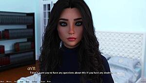 Being a Dik 143: Hot rich brunette with makeup asks me hard questions 😏