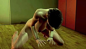 Sex with Busty Jill Valentine in 3D Porn Orgasm