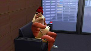 in the car service, the boss fucks a customer hard