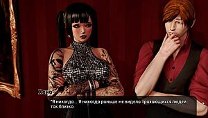 3D animated BDSM porn movie with Asian beauty