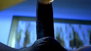 Latina amateur deepthroats huge cock!