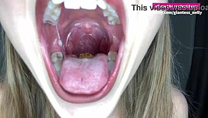 Tall Gay Fetish Guy Swallows Huge Gummy Bears!