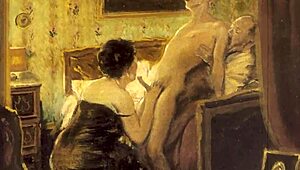 Vintage erotic art brings back steamy nostalgic vibes