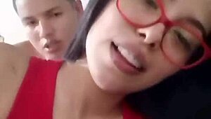 Fucking babysitter on live broadcast