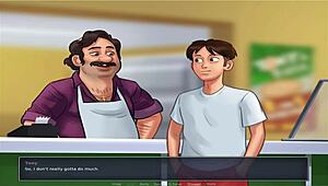 Summer Time Saga Uncensored Part 7 Featuring Busty Characters in Anime Style