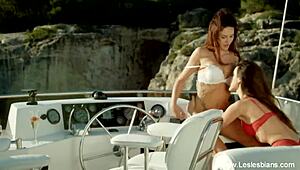 these mature lesbians are licking each other so deep 😋