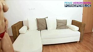 so, this german blonde with natural big tits hooks up with her stepbrother for a wild fuck and blowjob. they go hard with anal too.