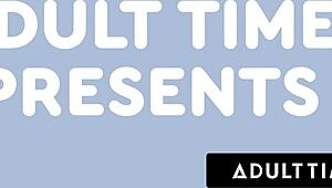 adult time sees pregnant siri dahl fucked and filled while codi vore watches.