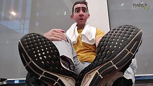 Vigilante cop uses unconventional measures in gay police interrogation.