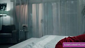 Lena Paul and Sinn Sage's contrasting busty massage