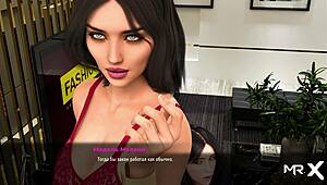 Fashionbusiness SHOWS OFF BIG TIGHT ASS in E1 90