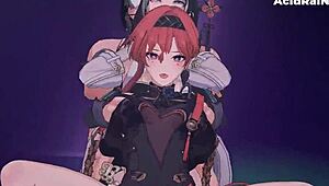 Yinlin And Baizhi Engage In Anime Hentai Encounter