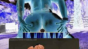 Mariah Mills in animated Candyman Part 2: A Hentai Compilation with Music