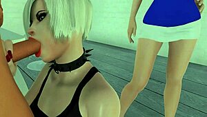 blonde babe in hentai anal hardcore interview