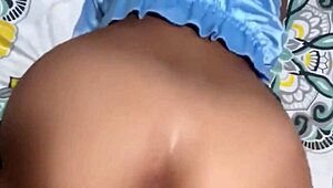 Young teen with small tits gets fucked in hotel room