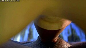 Latina amateur deepthroats huge cock!