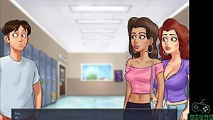 Summertime Saga Ep 73, finally ending the Eve and Roxxy catfight drama!