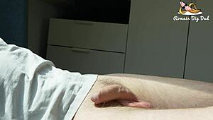 Amateur guy in 7 days cum challenge day 2