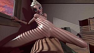 Elza L 3D Hentai Cartoon Big Ass Tits Uncensored